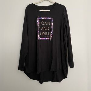 Lane Bryant LIVI Active Tunic Top